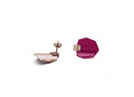 metalgloss-fuchsiapink-octagon mini
